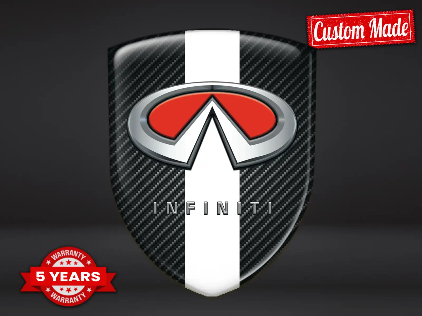 Infiniti Vinilos Luna Trasera Auto Universal Estilo Personalizable